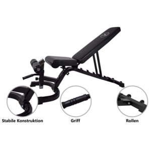 Hantelbank, verstellbare Hantelbank, stabile, Schrägbank